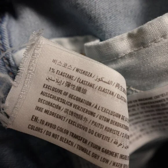 Hollister Jeans High-Rise Vintage Flare – Women's W28 L30 Blue Denim 7s - Picture 12 of 12